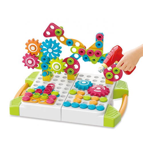 Electric Screw Drill Puzzle Learning Toys