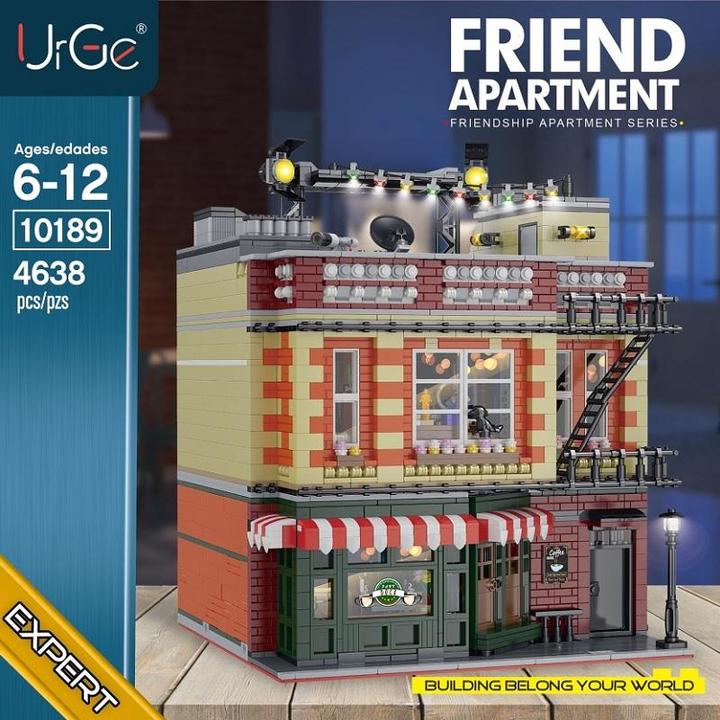 URGE 10189 Friend Apartment(4638PCS)