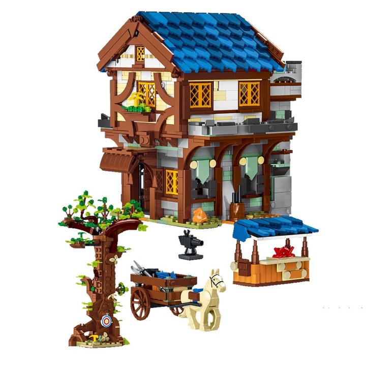 URGE 50101 Medievaltown Market(1724 PCS)