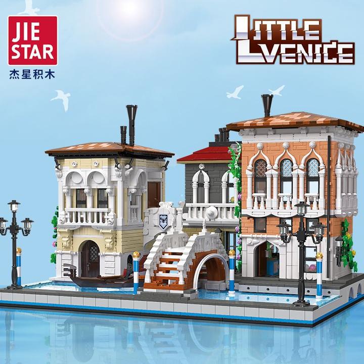 JIE STAR 89122 The Little Venice (3050PCS)