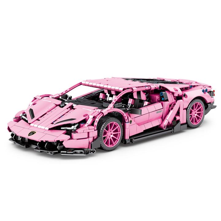 SY 8609 Lambo Centenario 1:14 Pink (1294PCS)