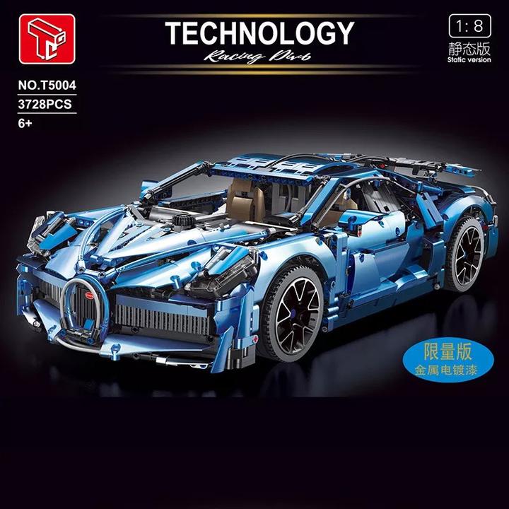 TGL T5004 Bugatti Divo Blue (3728PCS)