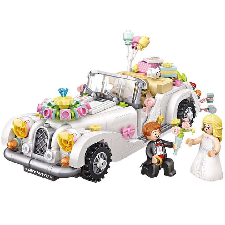 LOZ 1119 Romantic Wedding Car(676PCS)